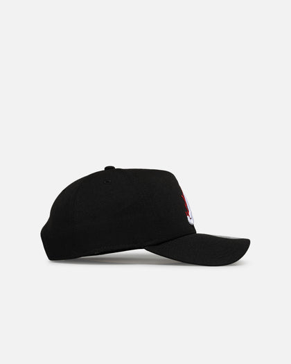 New Era Atlanta Braves 'Flame Logo' 9FORTY A-Frame Snapback Black