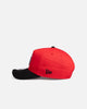 New Era Los Angeles Dodgers 'Two-Tone' 9FORTY A-Frame Snapback Red/Black