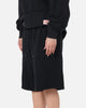 Carre Rivet Baggy Sweat Shorts Charcoal