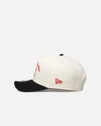 New Era New York Yankees 'Galloping Horse' 9FORTY A-Frame Snapback White/Black