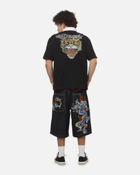 Loiter Hardy League Polo T-Shirt Black