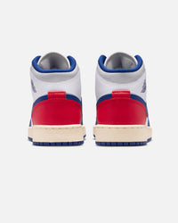 Jordan Kids' Air Jordan 1 Mid (GS) White/Royal
