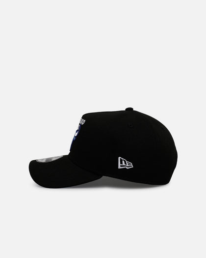 New Era Chicago Bulls 'Black And Sky Blue' 9FORTY A-Frame Snapback Black/Sky Blue