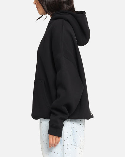 Saint Morta Weiry Hearts Boxy Hoodie Black