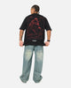 Saint Morta Divine Duty Mock Neck T-Shirt Black
