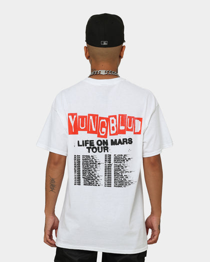YUNGBLUD Life On Mars Tour Vintage T-Shirt White