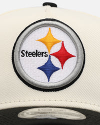 New Era Pittsburgh Steelers 'NFL Kickoff' 9FORTY A-Frame Snapback Chrome