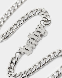 Raising Hell Women's Baby Necklace White Gold