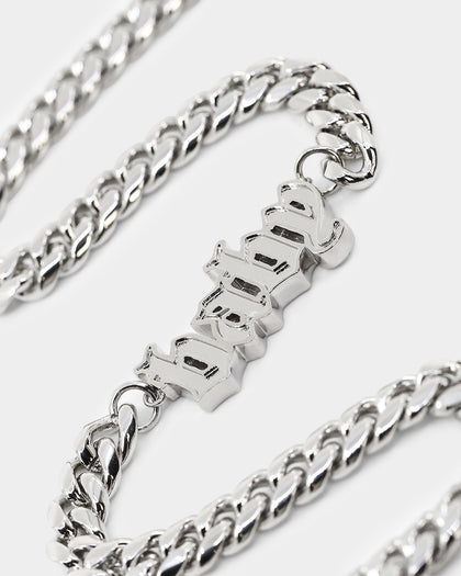 Raising Hell Women's Baby Necklace White Gold