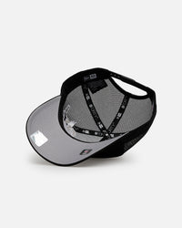 New Era San Francisco 49ers 'Cherub Trucker' 9FORTY A-Frame Trucker Snapback Black/White
