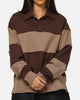 Carre Off Grid Rugby Shirt Brown