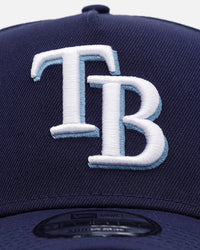 New Era Tampa Bay Rays 'On Field' 9FORTY A-Frame Snapback Official Team Color