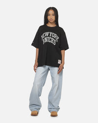 Mitchell & Ness New York Knicks Open Mesh T-Shirt Black