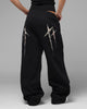 Loiter Premium Hybrid Sweat Pants Black/Camo