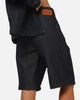 Carre Solace Baggy Jorts Navy Pinstripe