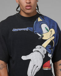 Loiter x Sonic Vintage T-Shirt Black