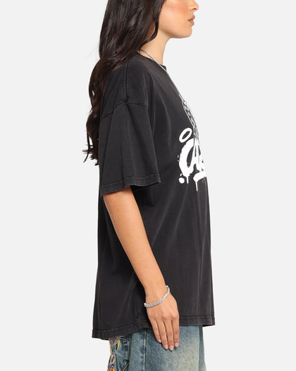 Carre Players Choice T-Shirt Black Acidwash