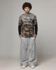 American Thrift Layered T-Shirt Woodland Camo