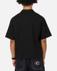 Carre Hand Picked Button Up Shirt Black