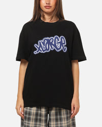 X-Large Throw Up T-Shirt Black