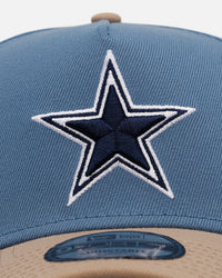 New Era Dallas Cowboys 'Easy Breezy' 9FORTY A-Frame Snapback Blue/Tan