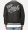 Carre Team Puffer Varsity Jacket Black/White