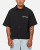 Ed Hardy Dragon Button Up Shirt Charcoal