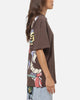 Ed Hardy Serpent T-Shirt Washed Brown