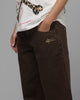 Loiter Star Born Selvedge Denim Jeans Brown