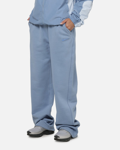 Nike Nocta Fleece CS Open-Hem Tracksuit Bottoms Work Blue