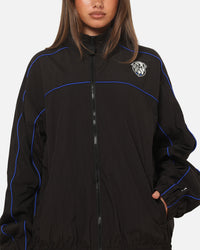 Bleacher Athletic Canterbury-Bankstown Bulldogs NRL Midweight Spray Jacket Black