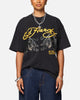 Ed Hardy Pypu Panther T-Shirt Black Acidwash