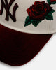 New Era New York Yankees 'Velvet Roses' 9FORTY A-Frame Snapback Chrome