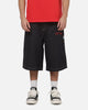 Ed Hardy Dragon Wide Leg Jorts Indigo Denim