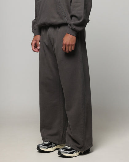 American Thrift Wide Leg Pants Washed Charcoal