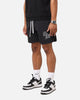Saint Morta Gothic Monogram Nylon Shorts Black