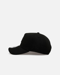 New Era Houston Astros 'Easy Black' 9FORTY A-Frame Snapback Black/Black