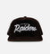 New Era Las Vegas Raiders 'Washed Black NFL Golfer' Corduroy Golfer Snapback Washed Black