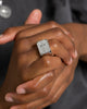 NXS Sanctity Ring Iced White Gold