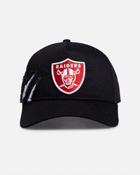 New Era Las Vegas Raiders 'Glow Scratch' 9FORTY A-Frame Snapback Black