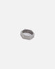 Saint Morta Hex Ring Antique Silver
