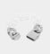 Vitaly Unisex Static Bracelet Clear/Stainless Steel