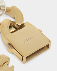 Vitaly Unisex Static Bracelet Clear/Gold