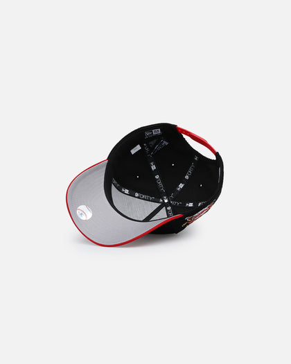 New Era Atlanta Braves '2-Tone Corduroy' 9FORTY A-Frame Snapback Black