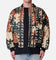 MNML Fleur De Lis Bomber Jacket Multi