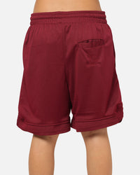 Bleacher Athletic Brisbane Broncos NRL Adult Basketball Shorts Maroon