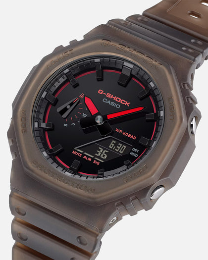 G Shock GA2100K-5A Watch Brown/Black
