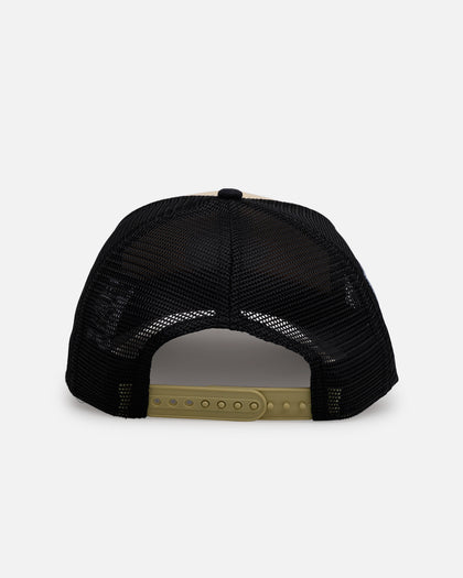 New Era Houston Astros 'Vintage Truckers' 9FORTY A-Frame Trucker Snapback Vegas Gold