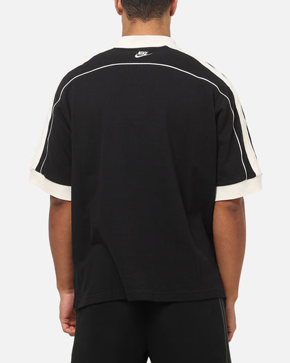 Nike Sportswear Club Oversized Futbol Polo Shirt Black