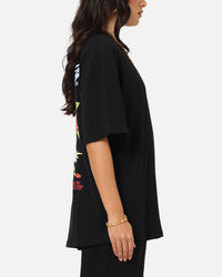 Ed Hardy Death & Bloom T-Shirt Black